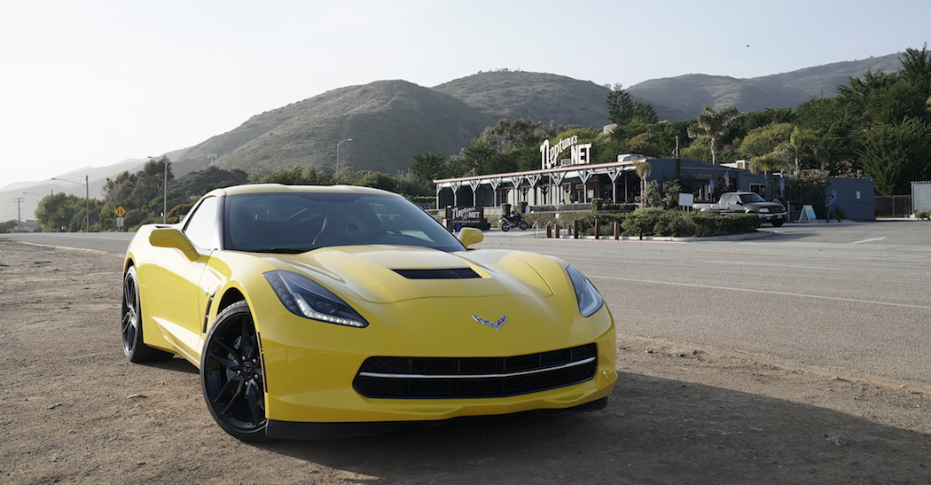 Chevrolet Corvette Stingray C7 near Neptune's Net