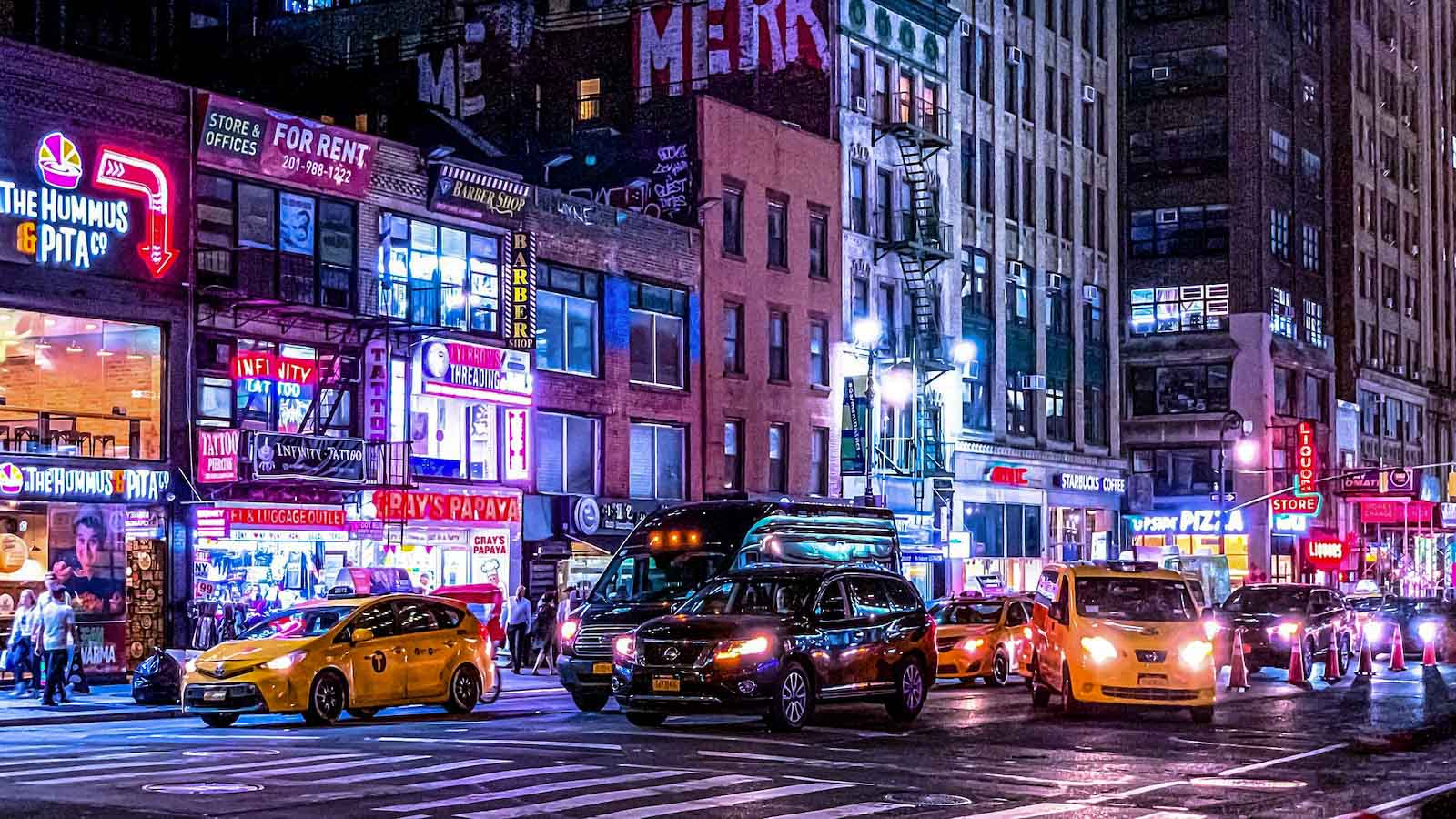 Řízení v New Yorku