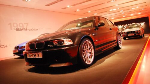 Vozy BMW v budově muzea