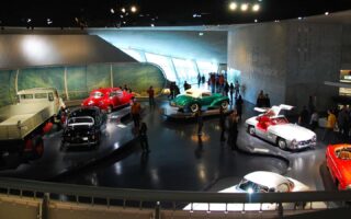 Pohled na jedno z pater muzea