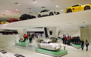 Interieér Porsche MUzea