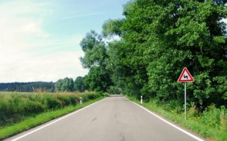 Nejlepší silnice ČR - cesta z Třebíče