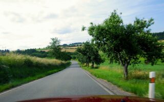 Nejlepší silnice ČR - cesta z Třebíče