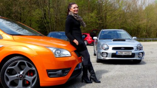 Impreza WRX a Ford Focus ST a holka