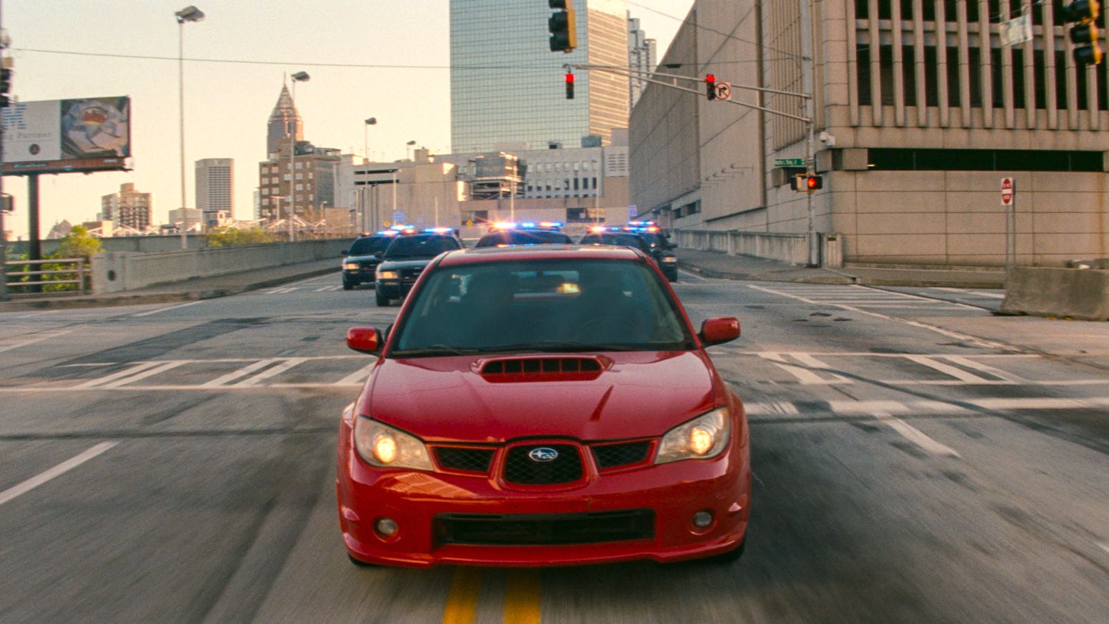 Subaru Impreza WRX z filmu Baby Driver